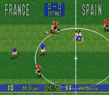 90 Minutes - European Prime Goal (Europe) (Beta) screen shot game playing